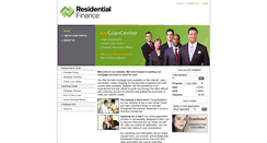 Desktop Screenshot of encompass.residentialfinance.com